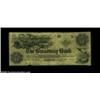 Image 1 : Boston, MA- The Broadway Bank $5, $10 UNL, R10Two pieces, the first an unlisted note which appears t