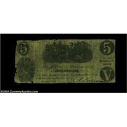 Boston, MA- J.C. Brooks $5 Jan. 1, 1863 Ad NoteAn unusual ad note that offers $5 off the price of a.
