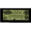 Image 1 : Boston, MA- Cochituate Bank $500 Jan. 8, 1853 G18A very scarce high denomination note which represen