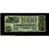 Image 1 : Boston, MA- Cochituate Bank $1000 Nov. 1, 1853 G20A magnificent example of this very rare high denom