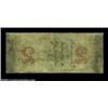 Image 2 : St. Albans, VT- The St. Alban's Bank $1, $2 G2b, G4bTwo pieces, both scarce, with each grading Fine-