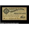 Image 3 : Strafford, VT- Chester B. Dow 10ó, 2ó Dec. 1, 1862 Coulter 1, 2Two pieces, both Uncirculated, the 2ó