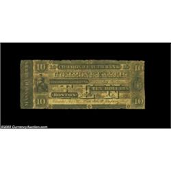 Boston, MA- Commonwealth Bank $10 Mar. 4, 1833 G42SENC, as are all notes of this denomination from h