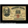 Image 1 : Boston, MA- Congress House 5ó, 15ó Jan. 1, 1863Two pieces, the 5ó Fine, the 15ó a nice Very Fine, wi