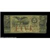 Image 1 : Boston, MA- The Eagle Bank $5 Aug. 4, 1862 R5A very scarce note raised from a one on the same bank..
