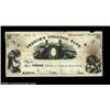 Image 1 : Boston, MA- French's College Bank $3 Dec. 31, 1868 Schingoethe MA200-3RFirst note we've ever seen fr