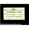 Image 1 : Boston, MA- Frost & Armstrong 50óA cardboard chit good at two different establishments. Uncirculated