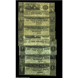 Boston, MA - Lafayette Bank $1 G2, $1 G4, $2 G12, $3 G14, $5 G20, $10 G24, $20 G28A nice group of no