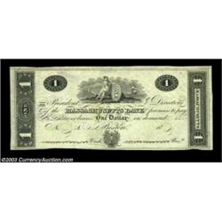 Boston, MA- The Massachusetts Bank $1 G4a ProofA very scarce early Reed Proof. Uncirculated, the bot