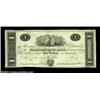Image 1 : Boston, MA- The Massachusetts Bank $1 G4a ProofA very scarce early Reed Proof. Uncirculated, the bot