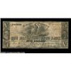 Boston, MA- The Massachusetts Bank $5 April 1, 1852 G182Listed in Haxby as a cut out cancel note, bu
