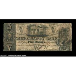 Boston, MA- The Merchants Bank $5 April 7, 1850 G22A very scarce note listed as a Proof only in Haxb