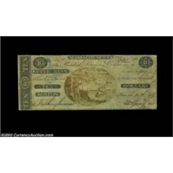 Boston, MA- The State Bank $10 Mar. 30, 1815 C142The Haxby plate example of this scarce early counte