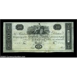 Boston, MA- Suffolk Bank $20 G124 ProofAnother Reed Proof in this outstanding offering, this again f