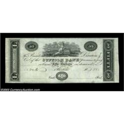 Boston, MA- Suffolk Bank $50 G136 ProofAn exceptionally nice Reed Proof example, ex-Stacks January,.