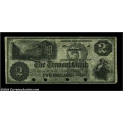 Boston, MA- The Tremont Bank $2 G32aSimilar to the $1 above with the Neponset Bank reverse. About Un