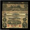 Image 1 : Boston Banks that Start with the Letter M.Boston, MA - Market Bank $5 Apr. 1, 1857 A25 FineBoston, M