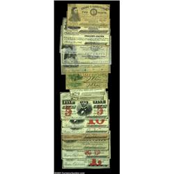 Mixed Boston Scrip.Boston, MA - Isaac Campbell 2ó undated Fine; 3ó undated AUBoston, MA - Mount Plea