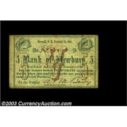 Haverhill, NH- A.M. Bailey 5ó Nov. 21, 1862A very rare bi-state piece of scrip, issued in New Hampsh