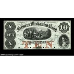 Camden, NJ- Farmers & Mechanics Bank $10a G10a ProofA lovely ex-ABNCo sale Proof with a red overprin