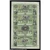 Image 1 : Morristown, NJ- The Morris County Bank $1-$1-$2-$3 G6e-G6e-G16e-G26d (X6) Uncut SheetSimilar to the.