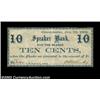 Image 1 : Canajoharie, NY - C.H. McKinstry 10ó Oct. 15, 1862 Harris 21A Mohawk Valley scrip issue in blue. Ext