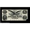 Image 1 : Canajoharie, NY - Spraker Bank $10 Proof G10bA POC Proof Ex ABNCo. Uncirculated, but with lower righ