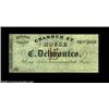 Image 1 : New York, NY- C. Delmonico 15ó Harris UNLThe larger size scrip used at Delmonico's Chamber St. House