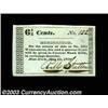 Image 1 : New York, NY - R.M. Stratton 6 1/4ó May 15, 1837A scarce scrip denomination with a strong issuer's s