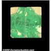 Image 2 : Troy, NY - F.M. Benson 1óA black on green fractional merchant's chit appearing to date from the peri