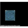 Image 1 : Troy, NY - Brewster & Welling's 1óA stamp size trade chit in black on blue cardboard stock. Located.