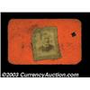 Image 2 : Danville, PA - F.G. Peters Gem Cigar Store 5óAn undated trade chit in black on orange cardboard stoc