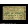 Image 1 : Du Bois, PA - John E. Du Bois 10ó Sept. 10, 1890 Hoober UNLA fractional scrip piece in green with a.