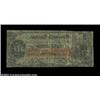Image 2 : Easton, PA - Borough of Easton 10ó Dec. 1, 1862A fractional municipal scrip piece with a red cancell