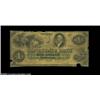 Image 1 : Honesdale, PA- Honesdale Bank $1 Aug. 1, 1861 G4aA very scarce late issue ABNCo product. Good-Very G
