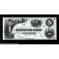 Pittston, PA - Pittston Bank $5 G6 ProofA gorgeous ex-ABNCo. Proof with outstanding vignettes. Choic