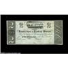 Image 1 : Warren, PA - Lumbermen's Bank $2 18___An unissued remainder with a vignette of an early steam engine