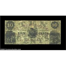 Williamsport, PA - Mathewson & Co. 10ó Hoober UNLHoober UNL. The red overprint is erroneously applie