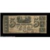 Image 1 : Austin, TX - Republic of Texas $5 Jan. 27, 1842 Cr. A4, Medlar 24A much scarcer uncancelled example.