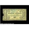 Image 1 : Houston, TX - W.H. Eliot 50ó June 1, 1863 Medlar 115A very rare note from this Houston issuer, Fine.