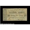Image 1 : Indianola, TX - Calhoun COunty 25ó June 4, 1862 Medlar ___A very important piece of scrip that is li