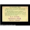 Image 2 : Bethel, VT- R.S. Adams 5ó Ad NoteAn ad note printed on the reverse of the Five Cent Money Order form