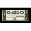Image 1 : Brattleboro, VT- Bank of Brattleboro $1 G2 ProofA Progress Proof that is the plate note in the Haxby