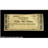 Image 1 : Brattleboro, VT- Unknown Issuer 20ó, 50ó Coulter 36, 38Unissued scrip circa 1820's, both Uncirculate