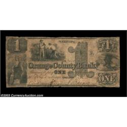 Chelsea, VT- Orange County Bank $1 Sept. 22, 1853 G2 Coulter 22A very scarce note which we've not ev