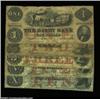 Image 1 : Danby, VT - Danby Bank$1 April 1, 1856 G4a Coulter 2 VG; $2 May 1, 1855 G6a Coulter 4 Fine; $3 April