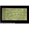 Image 1 : Derby Line, VT- A.T. Foster 10ó Nov. 1, 1862 Coulter 4A very rare piece of scrip printed in green, r