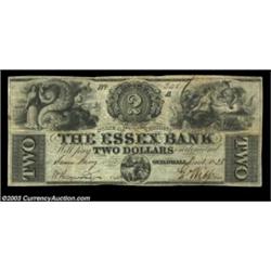 Guildhall, VT- The Essex Bank $2 Dec. 1, 1838 G12Another unusually nice example from this very scarc
