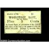 Image 1 : Hartford, VT- C.S. Hamilton 5ó Oct. 28, 1862 Coulter 1The only denomination listed from this issuer.