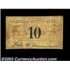 Image 1 : Johnson, VT- S. & E. B. Merriam 10ó Dec. 1, 1862 UNLA very rare piece of scrip from a location and i
